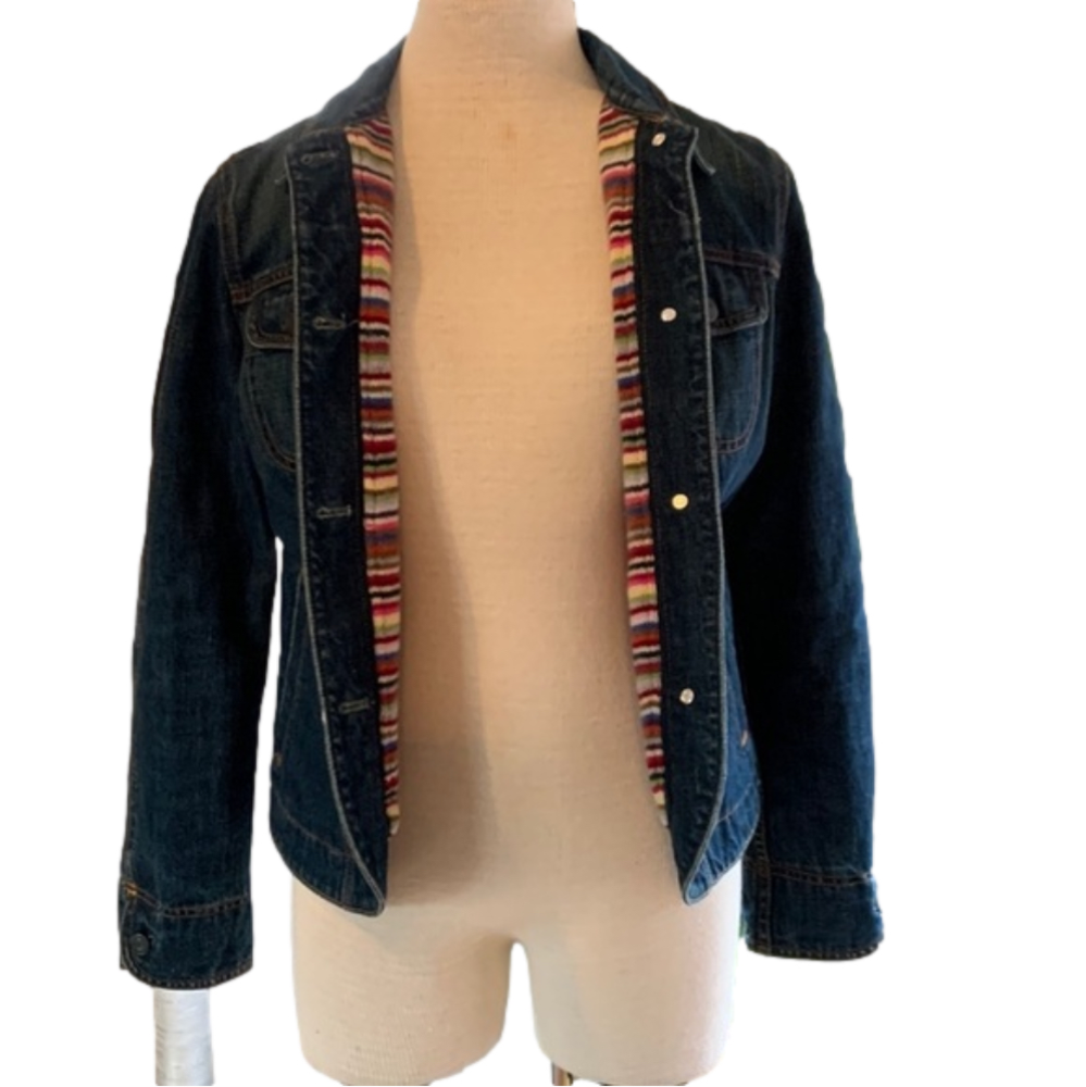 GAP denim jacket size small